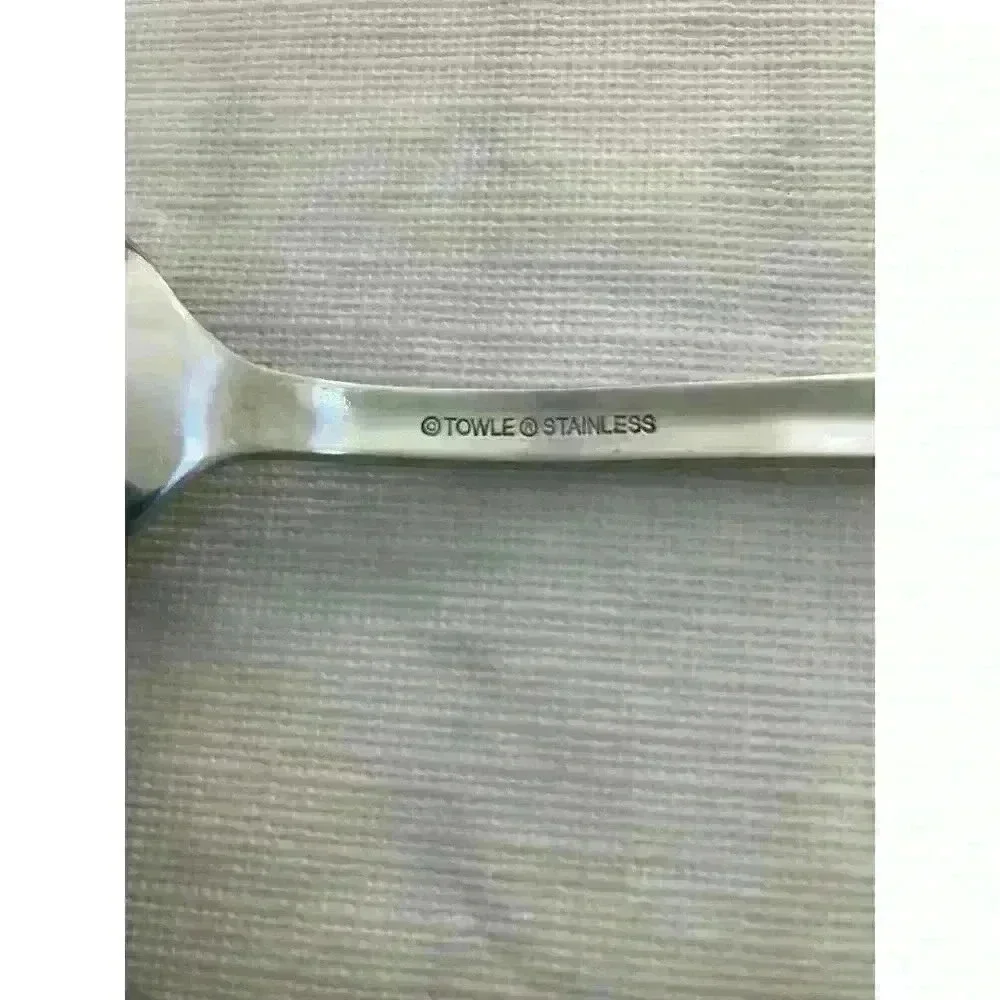 Lot of 2 Towle Living‎ Collection Dinner Spoons Stainless TWS505